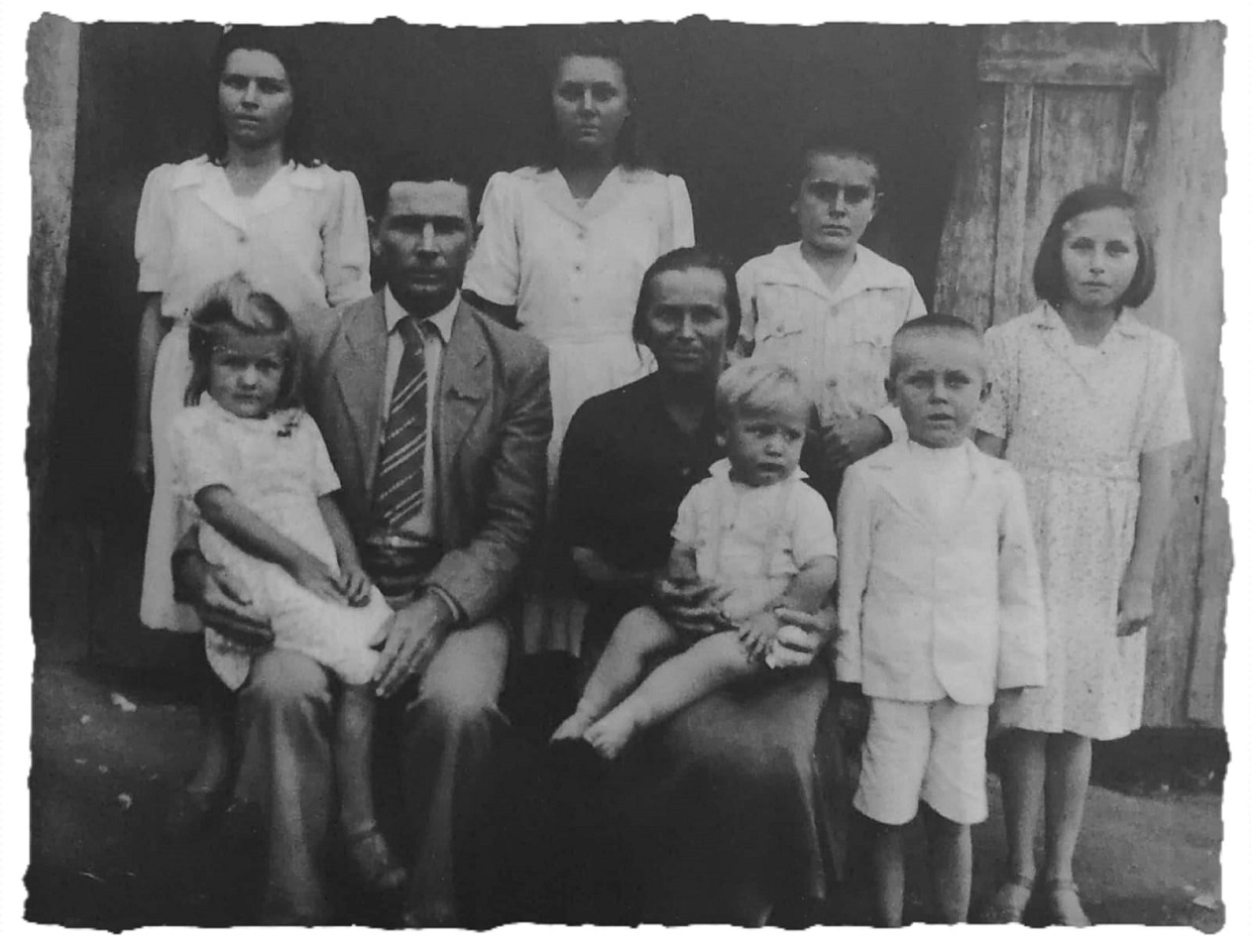 Família de descendentes de Italianos