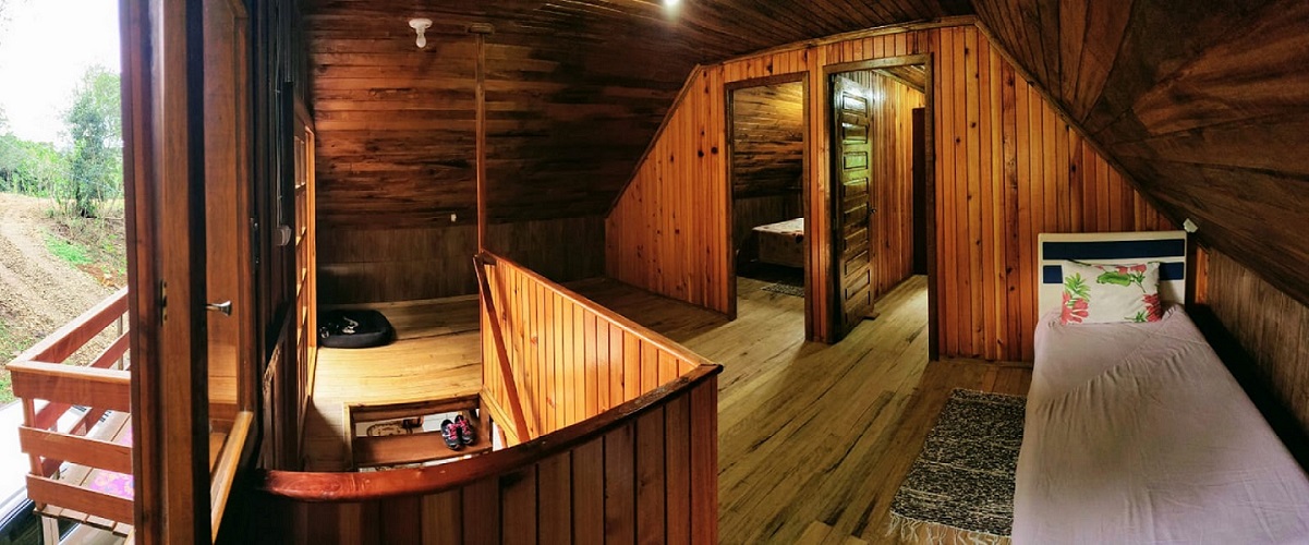 Quarto solteiro Chalé da Pedrinha